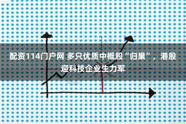 配资114门户网 多只优质中概股“归巢”，港股迎科技企业生力军
